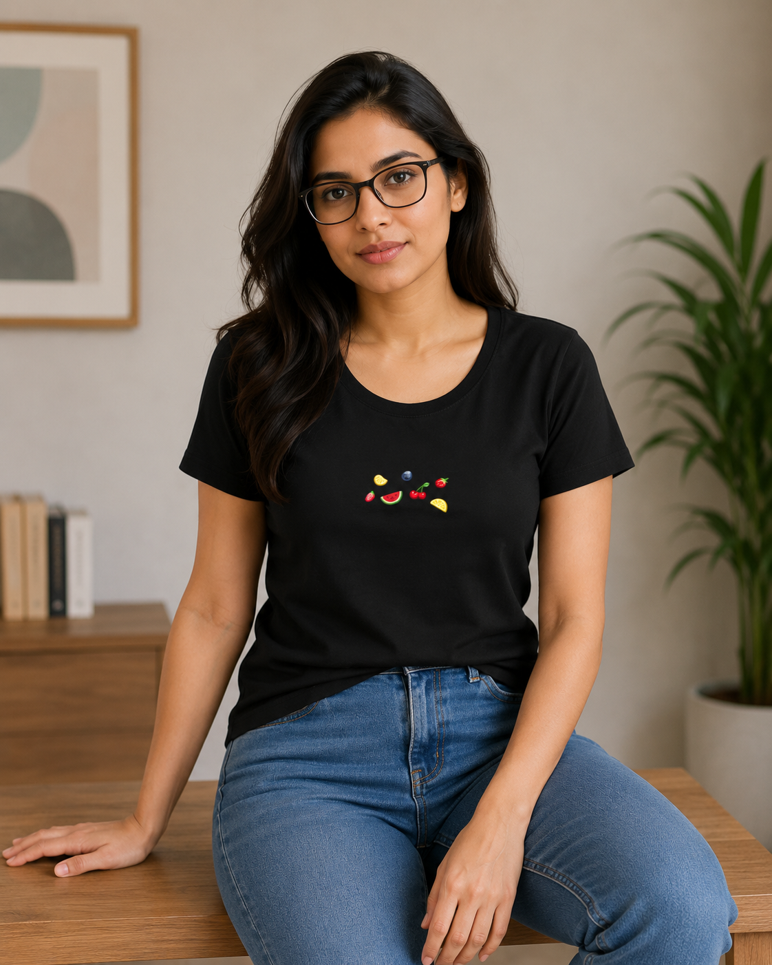 Women's Basic Short Sleeve Crew Neck T-Shirt