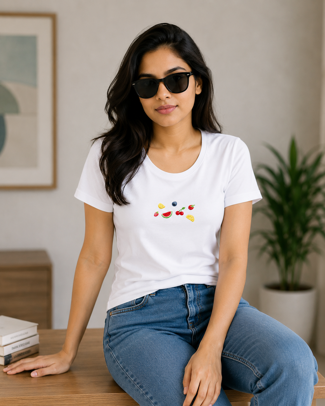 Women's Basic Short Sleeve Crew Neck T-Shirt