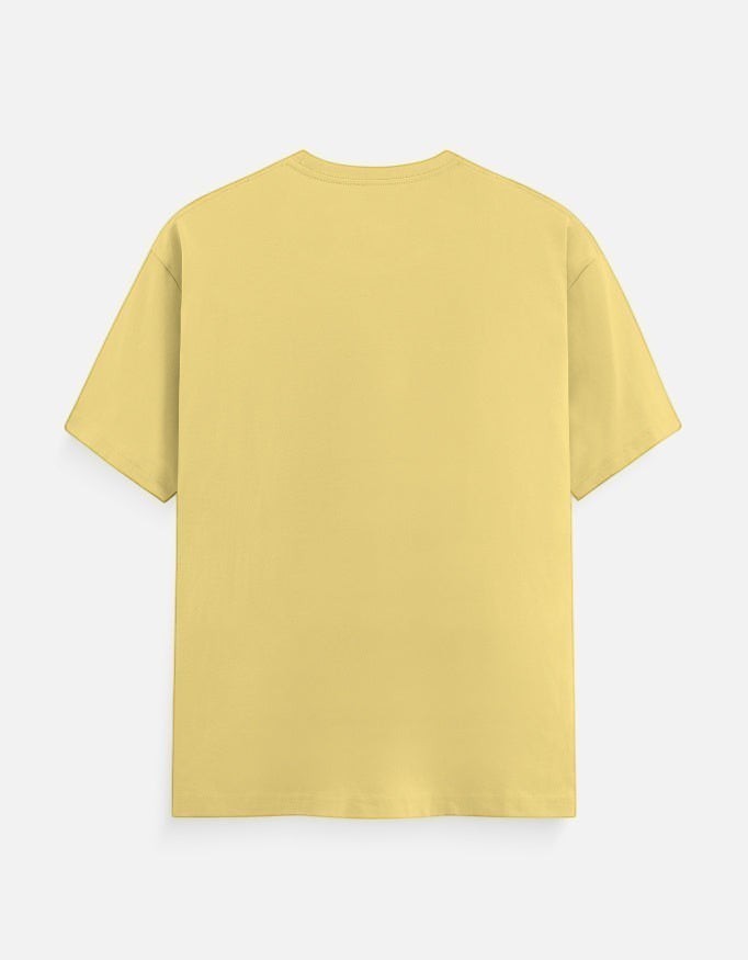 Fourthwave yellow 100% cotton unisex classic crew t-shirt with a regular fit and 180 GSM for lightweight comfort.